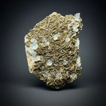 Load image into Gallery viewer, Premium Aquamarine with Mica on Matrix  Collector Mineral Specimen – Nagar Valley, Pakistan
