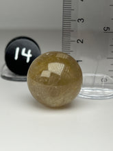 Load image into Gallery viewer, Golden Rutile Quartz (AKA Golden Angel Hair Quartz) Sphere
