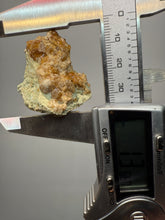 Load image into Gallery viewer, Hessonite Garnet Cluster on Matrix – Natural Collector Specimen from Pakistan | High-Grade Orange-Red Garnet Crystals
