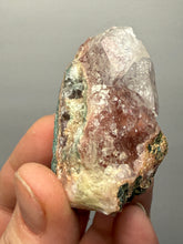 Load image into Gallery viewer, Pink Apophyllite on Red &amp; Green Heulandite – Deccan Traps, Maharashtra, India
