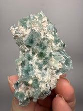 Load image into Gallery viewer, Blue Indicolite Tourmaline on Matrix – Pegmatite Mineral Specimen from Pakistan
