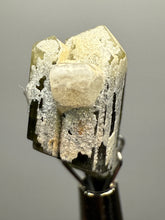 Load image into Gallery viewer, Dark Green Stak Nala Tourmaline and Cleavelandite – Haramosh Mountains, Pakistan | Thumbnail Specimen
