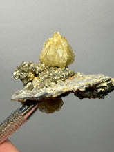 Load image into Gallery viewer, High-Grade Yellow Barite with Iron Pyrite | Bou Nahas Mine, Tinghir Province, Morocco

