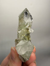 Load image into Gallery viewer, Chlorite-Included Quartz Cluster (Green Phantom Quartz) | Pakistan Mineral Specimen
