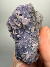 Load image into Gallery viewer, Grape Agate Mineral Specimen – Botryoidal Purple Chalcedony Cluster from Indonesia | Collector Grade Crystal
