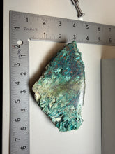 Load image into Gallery viewer, 4” Polished Native Copper in Chrysocolla — Display Specimen (Indonesia)
