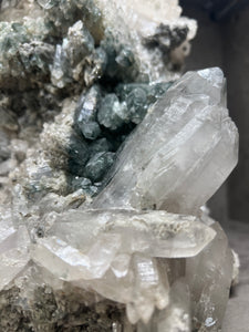 Himalayan Chlorite Quartz Cluster • Pakistan • XXXL