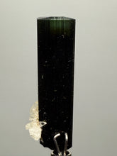 Load image into Gallery viewer, Dark Green Cap Stak Nala Tourmaline and Cleavelandite – Haramosh Mountains, Pakistan | Thumbnail Specimen
