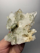 Load image into Gallery viewer, Chlorite-Included Quartz Cluster (Green Phantom Quartz) – Pakistan Mineral Specimen
