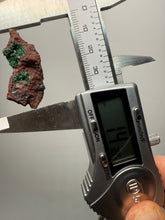 Load image into Gallery viewer, Brochantite Collector Mineral Specimen – Vivid Green Copper Crystals from Morocco
