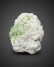 Load image into Gallery viewer, Purple Lepidolite with Light Green Tourmaline on Matrix – Pakistan Mineral Specimen | Collector Grade
