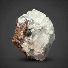Load image into Gallery viewer, Lustrous Apophyllite over Red Heulandite (Zeolite Pocket) — Deccan Traps, Maharashtra, India
