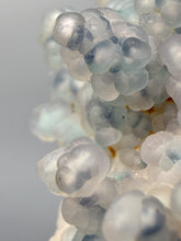 Load image into Gallery viewer, Blue-Green Chrysocolla in Botryoidal Chalcedony Cabinet Specimen | Indonesia
