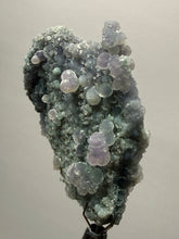 Load image into Gallery viewer, 2” Indonesian Grape Agate (Radial Spray Terminated Quartz) Display Specimen | Mamuju, West Sulawesi, Indonesia
