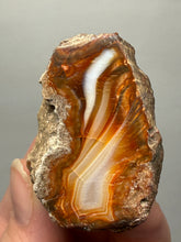 Load image into Gallery viewer, Premium Sumatra Agate (Banded Chalcedony) Display Specimen | Indonesia
