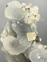 Load image into Gallery viewer, Druzy Chalcedony Stalactites with Druzy Clear Apophyllite | Maharashtra, India
