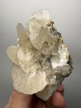 Load image into Gallery viewer, Silvery Bladed “Rose” Calcite Cluster – Yaogangxian Mine, Hunan, China
