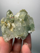 Load image into Gallery viewer, Chlorite-Included Quartz Cluster (Green Phantom Quartz) – Pakistan Mineral Specimen
