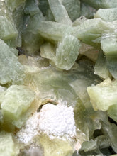 Load image into Gallery viewer, High-Grade Green Heulandite on Peach Stilbite Crystal Cluster | Deccan Traps, Maharashtra, India | Collector Mineral Specimen
