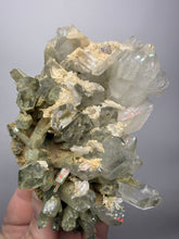 Load image into Gallery viewer, Chlorite-Included Quartz Cluster (Green Phantom Quartz) – Pakistan Mineral Specimen
