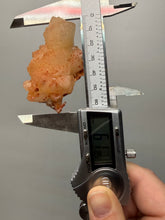 Load image into Gallery viewer, Red Heulandite on Cream Stilbite Zeolite Cluster – India (Collector Mineral Specimen)
