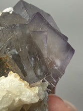 Load image into Gallery viewer, Isometric Fluorite &amp; Scalenohedral Calcite Specimen | Pakistan Mineral Collector Display Piece
