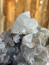 Load image into Gallery viewer, White Diamond Calcite + Apophyllite • Maharashtra, India
