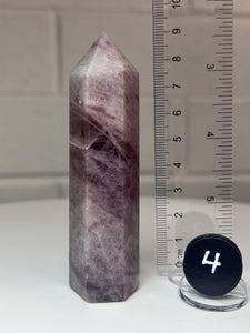 Blue Rose Quartz Obelisk Tower from Brazil • High Grade