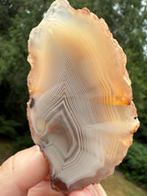 Load image into Gallery viewer, Rare Moroccan White Agate w Incredible Parallax Collected by Indigenous Nomads | Ancient Beauty from the Sahara
