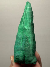 Load image into Gallery viewer, 4” High-Grade Malachite Stalactite “Cave” Formation | DR Congo | Mineral Collector Specimen

