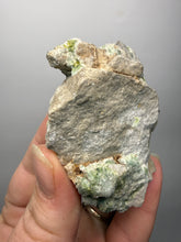 Load image into Gallery viewer, High-Grade Green Wavellite Collectors Specimen - Radiating Botryoidal Crystal Formation - Arkansas, USA
