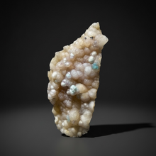 Load image into Gallery viewer, Blue-Green Chrysocolla in Botryoidal Chalcedony Cabinet Specimen | Indonesia
