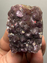 Load image into Gallery viewer, Premium Hematite-Phantom Deep Magenta Ametrine Cluster | Deccan Traps, India | Collector Mineral Specimen
