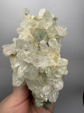 Load image into Gallery viewer, Chlorite-Included Quartz Cluster (Green Phantom Quartz) – Pakistan Mineral Specimen

