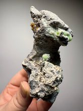 Load image into Gallery viewer, High-Grade Green Wavellite Collectors Specimen - Radiating Botryoidal Crystal Formation - Arkansas, USA
