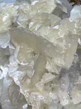 Load image into Gallery viewer, LARGE Silvery Bladed “Rose” Calcite Cluster – Yaogangxian Mine, Hunan, China

