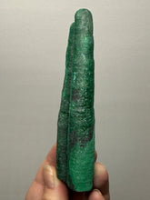 Load image into Gallery viewer, 4.9” High-Grade Malachite Stalactite “Cave” Formation | DR Congo | Mineral Collector Specimen | REPAIRED
