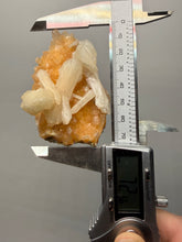 Load image into Gallery viewer, Orange Heulandite and Cream Stilbite Zeolite Cluster – India (Collector Mineral Specimen)
