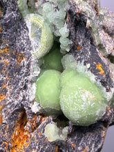 Load image into Gallery viewer, High-Grade Green Wavellite Collectors Specimen - Radiating Botryoidal Crystal Formation - Arkansas, USA
