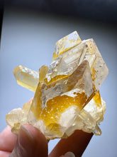Load image into Gallery viewer, High Grade Golden Iron-Stained Himalayan Quartz Cluster | Rare Pakistan Mineral Specimen | Collector Display Crystal
