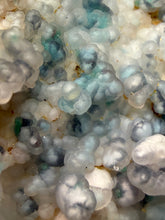Load image into Gallery viewer, Blue-Green Chrysocolla in Botryoidal Chalcedony Cabinet Specimen | Indonesia
