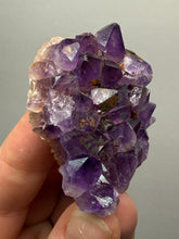 Load image into Gallery viewer, Premium Hematite-Phantom Deep Magenta Ametrine Cluster | Deccan Traps, India | Collector Mineral Specimen
