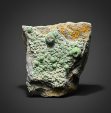 Load image into Gallery viewer, High-Grade Green Wavellite Collectors Specimen - Radiating Botryoidal Crystal Formation - Arkansas, USA
