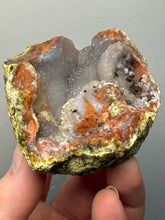 Load image into Gallery viewer, “Goblin Chalcedony” Pink &amp; Orange Druzy Botryoidal Stalactites — Tichka Massif, High Atlas, Morocco
