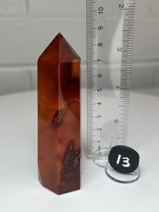 Carnelian (Red and Orange) Obelisk Tower