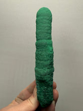 Load image into Gallery viewer, 5.7” High-Grade Malachite Stalactite “Cave” Formation | DR Congo | Mineral Collector Specimen
