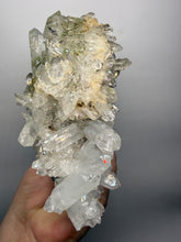 Load image into Gallery viewer, Chlorite-Included Quartz Cluster (Green Phantom Quartz) – Pakistan Mineral Specimen
