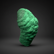 Load image into Gallery viewer, 2.5” High-Grade Malachite Stalactite “Cave” Formation | DR Congo | Mineral Collector Specimen
