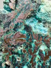 Load image into Gallery viewer, 4” Polished Native Copper in Chrysocolla — Display Specimen (Indonesia)
