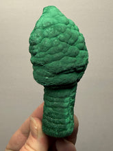Load image into Gallery viewer, 4.3” High-Grade Malachite Stalactite “Cave” Formation | DR Congo | Mineral Collector Specimen
